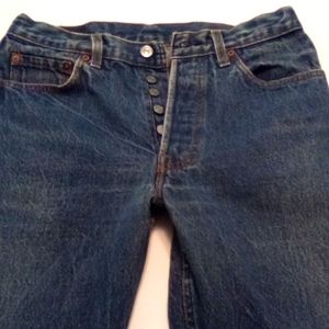 Levi's 501 Button Fly Jeans 30X28